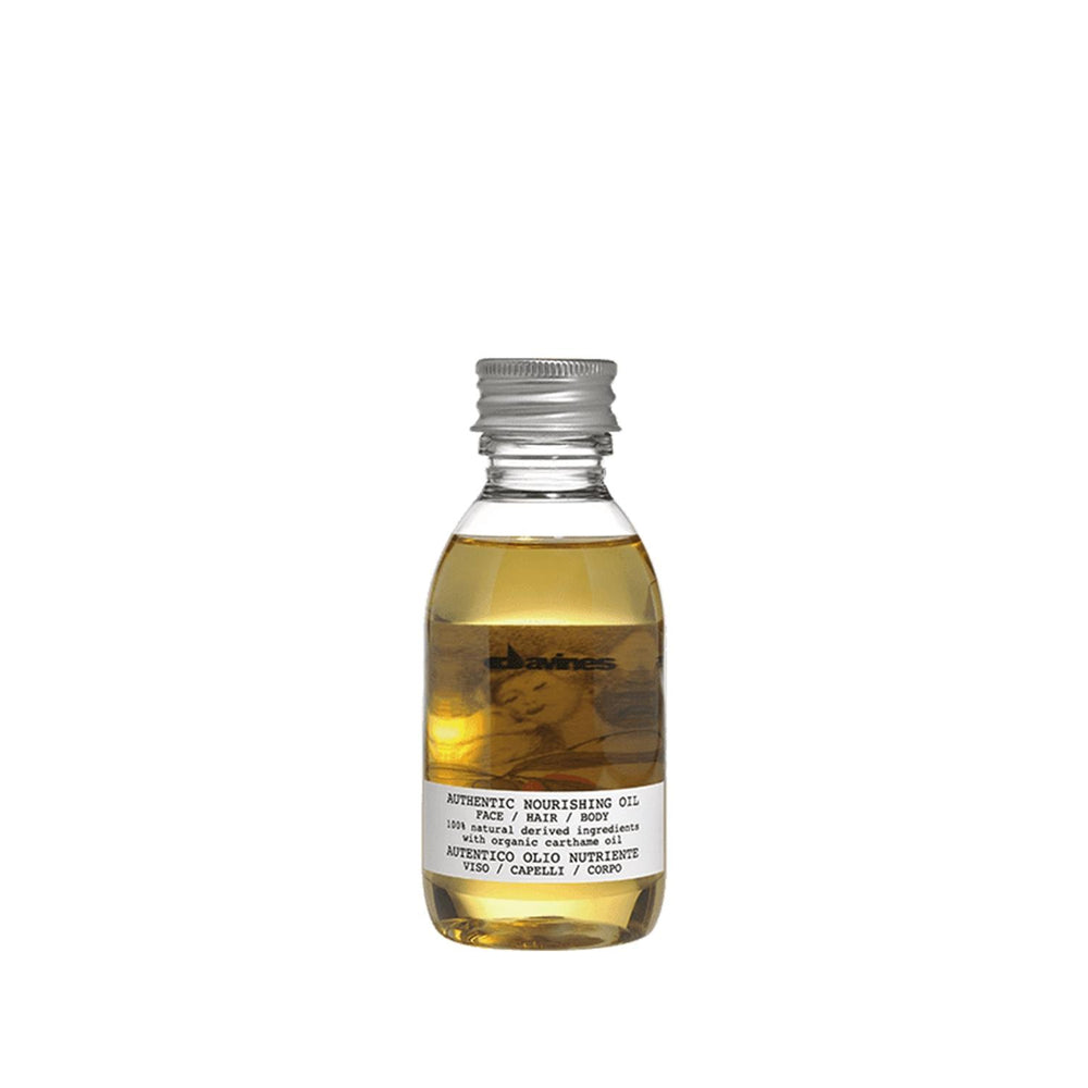 Davines Authentic Nourishing Besleyici Yağ 140ml - Nourishing Hair Oil for Dry or Damaged Hair - Hair Mask