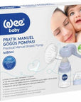 Wee Baby Manual Breast Pump for Comfortable Milk Expression