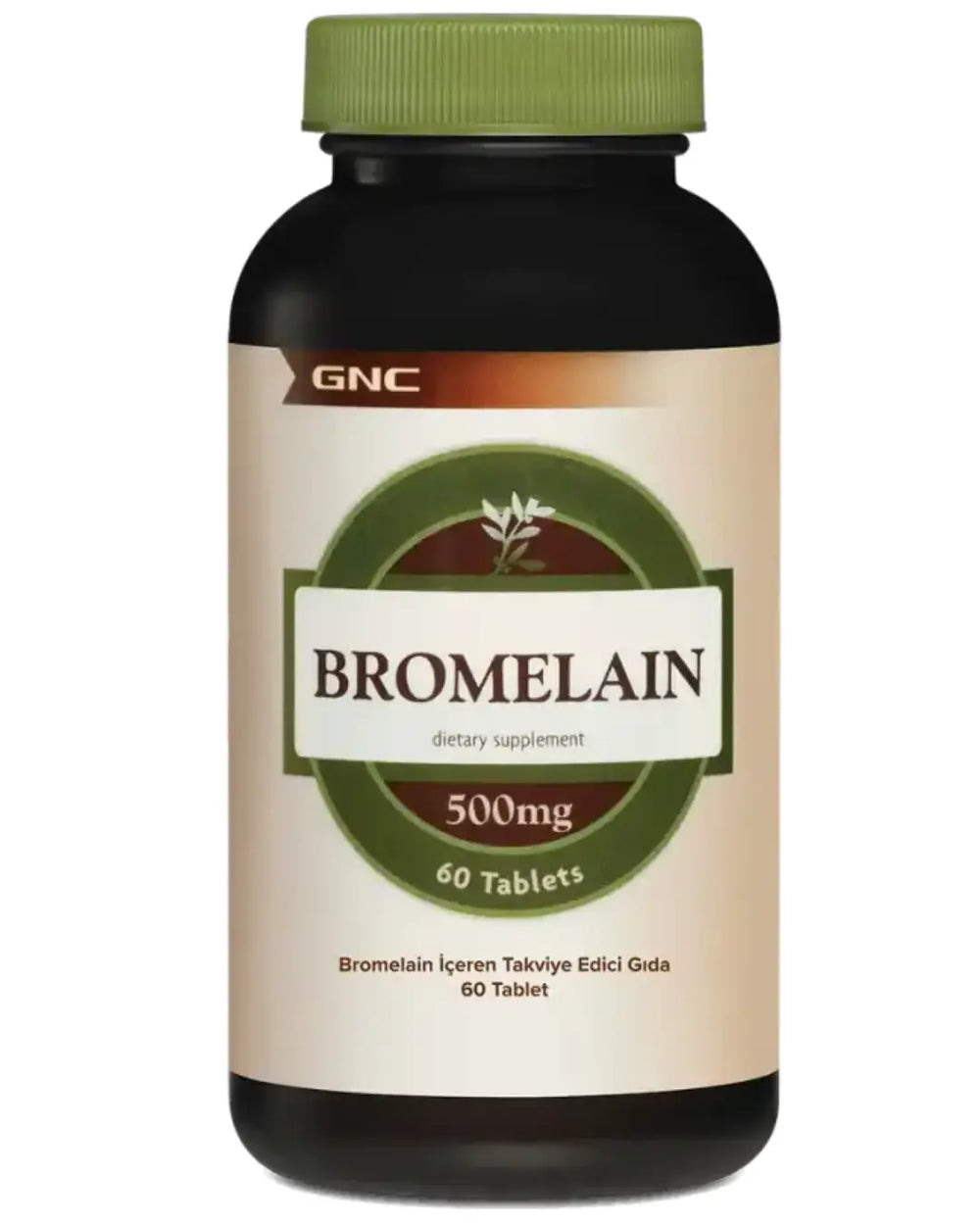 GNC Bromelain 60 Tablets - Digestive Enzyme Supplement