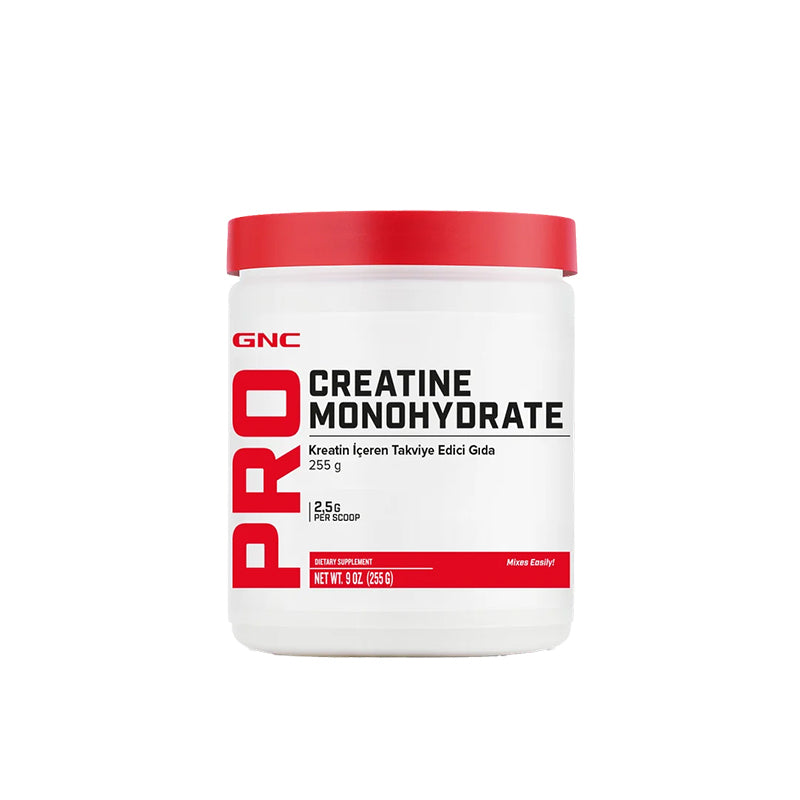 GNC Pro Creatine Monohydrate Micronized Powder 255g
