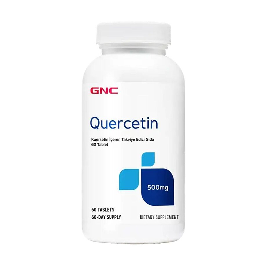GNC Quercetin 500 mg Antioxidant Support Supplement 60 Tablets