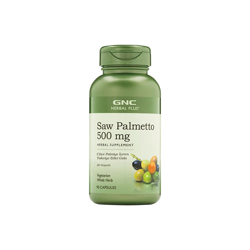 GNC Saw Palmetto Dietary Supplement for Men 90 Capsules