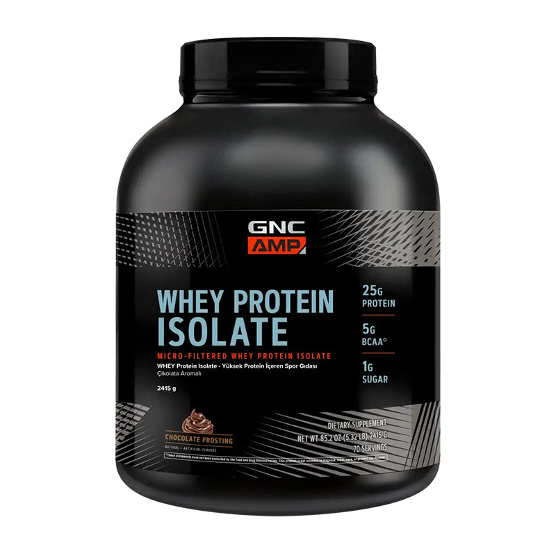 GNC Whey Protein Isolate Chocolate Flavor Powder 2415g