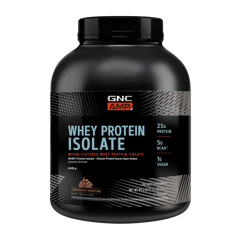 GNC Whey Protein Isolate Chocolate Flavor Powder 2415g