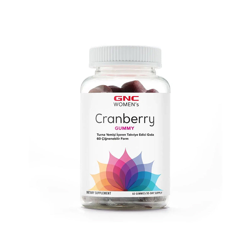 GNC Women's Cranberry Gummy Dietary Supplement 60 Count
