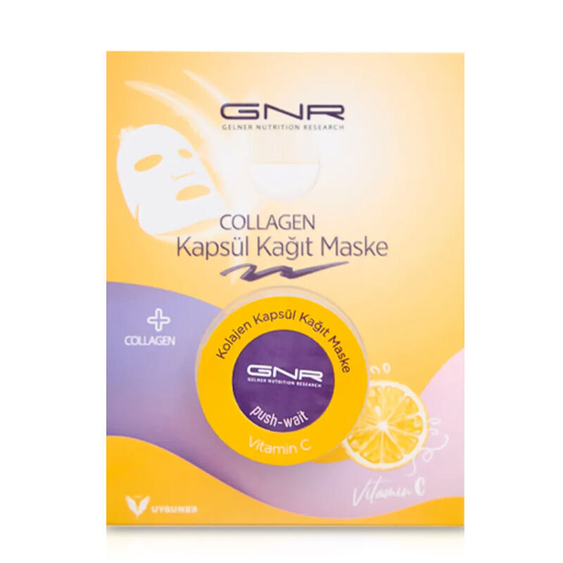 Gnr Collagen Capsule Sheet Mask for Deep Nourishment 1 Count