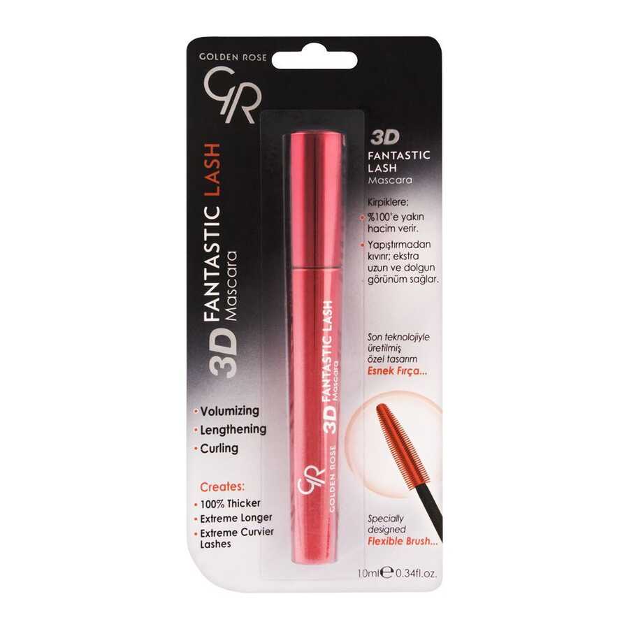 Golden Rose 3D Fantastic Lash Mascara for Volume &amp; Length