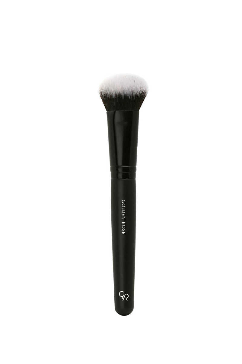 Golden Rose Angled Face Brush for Seamless Contouring
