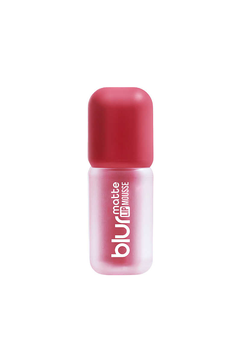 Golden Rose Blur Matte Lip Mousse 06 Pure Red - Velvety Matte Liquid Lipstick