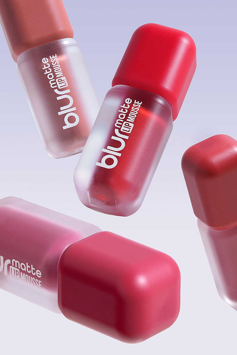 Golden Rose Blur Matte Lip Mousse 08 Cerise - Velvety Matte Liquid Lipstick
