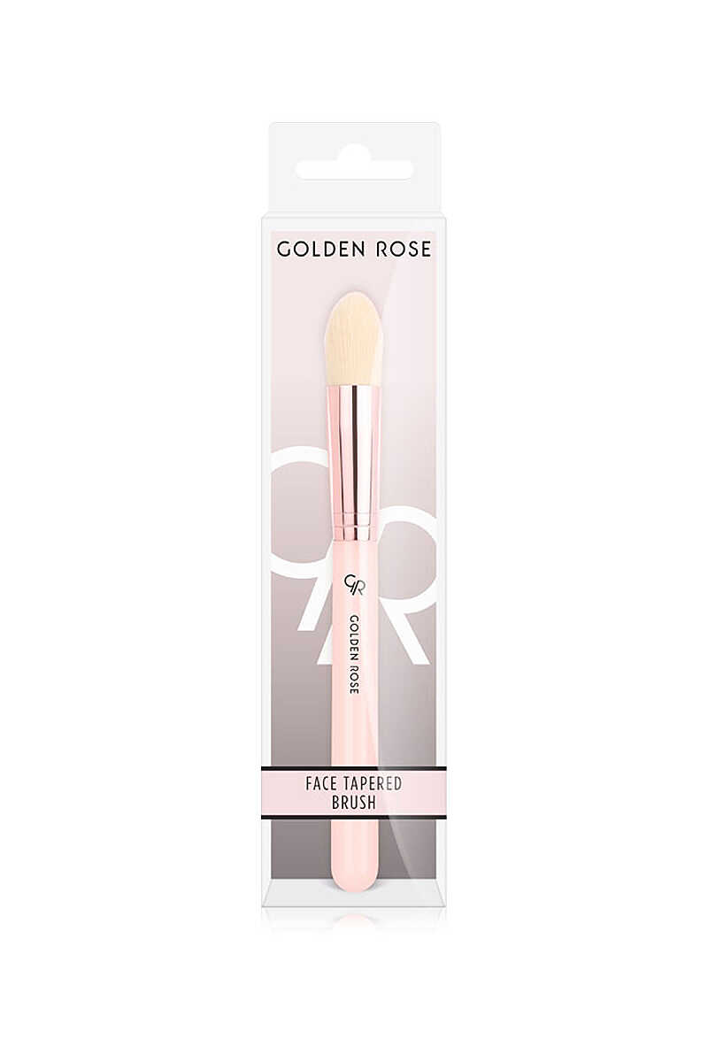 Golden Rose Face Tapered Brush - Nude for Powder Products Application