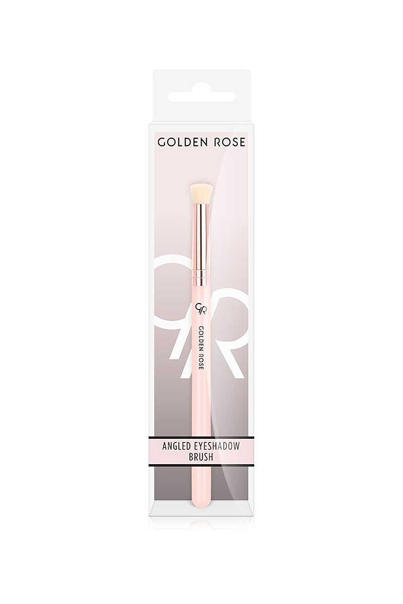 Golden Rose Nude Look Angled Eyeshadow Brush