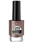 Golden Rose City Color Nail Lacquer No. 38 for Glossy Nails