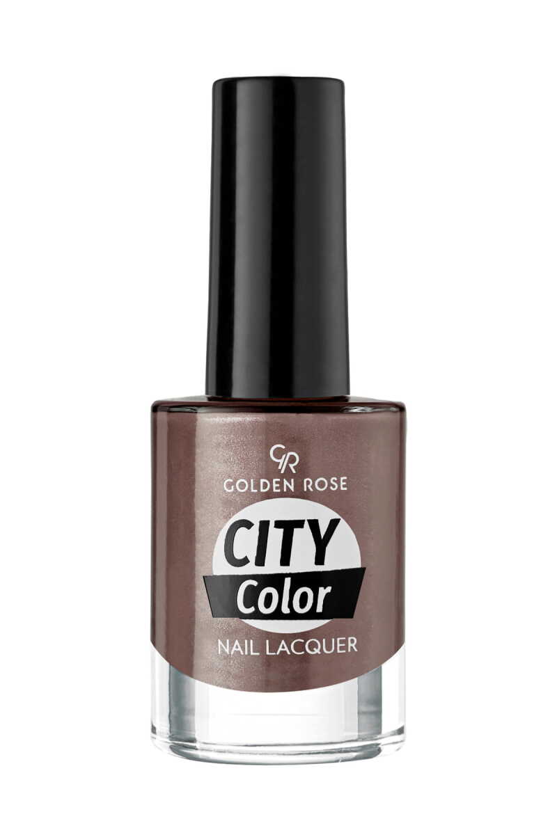 Golden Rose City Color Nail Lacquer No. 38 for Glossy Nails