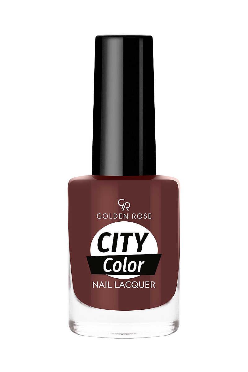 Golden Rose City Color Nail Lacquer 136 Bordeaux Nail Polish