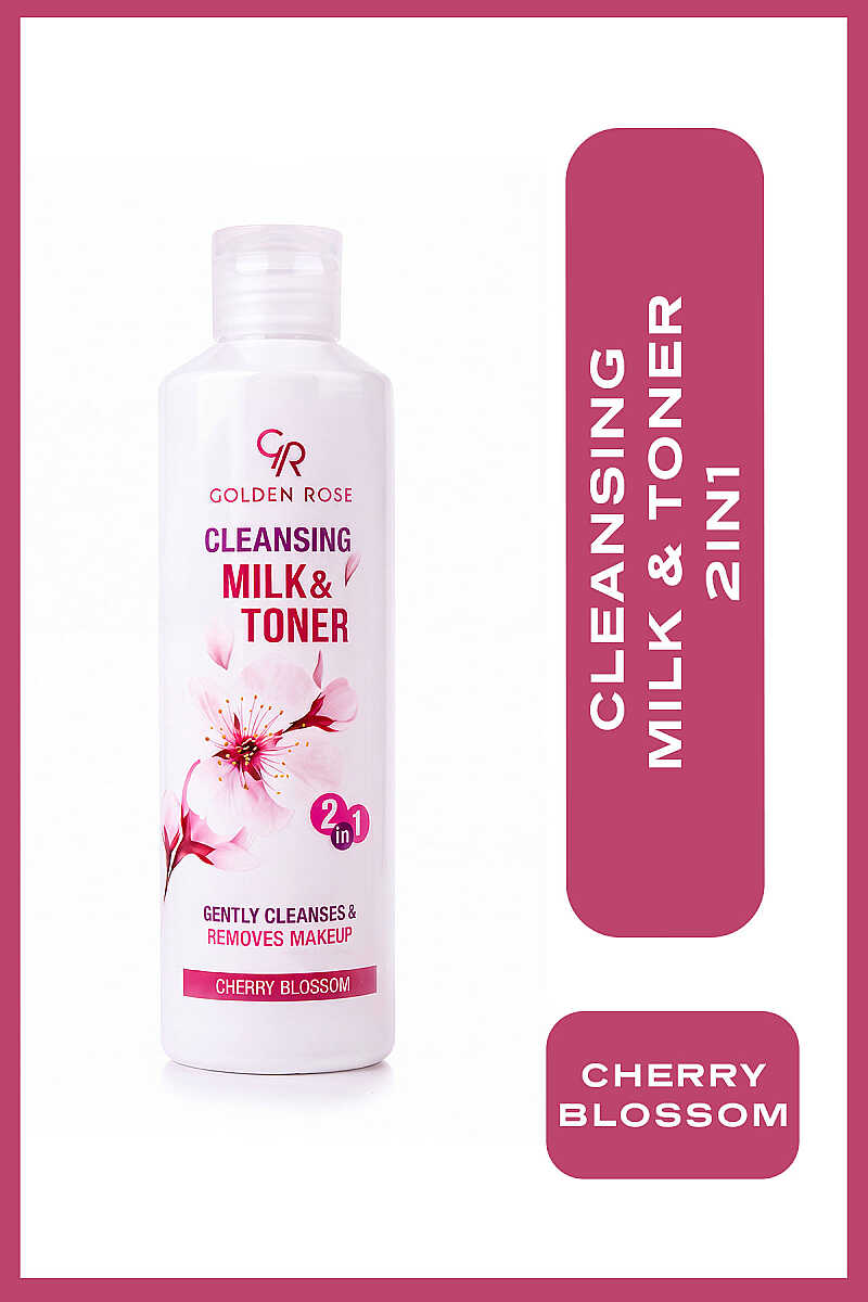 Golden Rose Cleansing Milk & Toner 2-in-1 Cleansing Milk and Toner