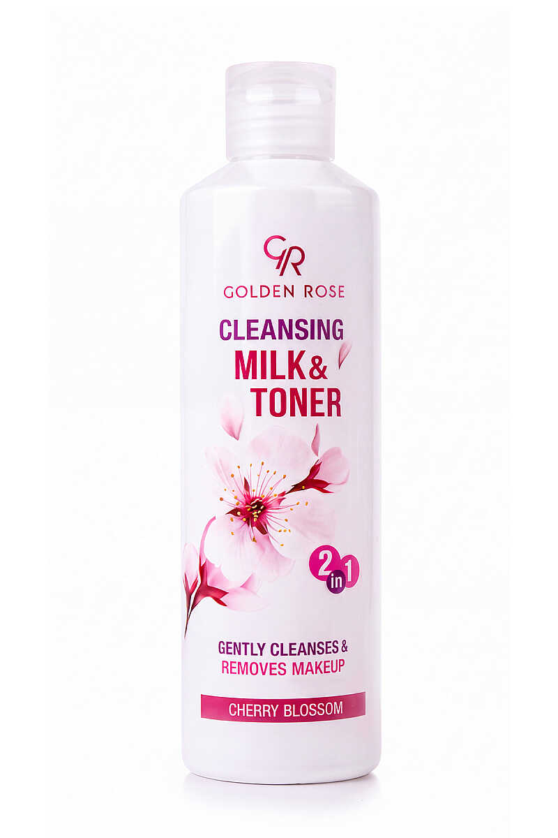 Golden Rose Cleansing Milk & Toner 2-in-1 Cleansing Milk and Toner