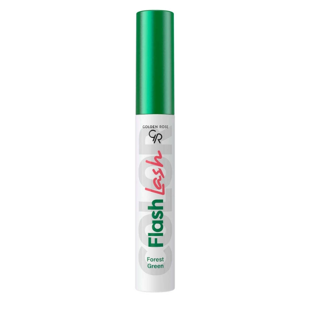 Golden Rose Flash Lash Colored Mascara 02 Forest Green