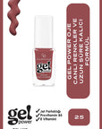 Golden Rose Gel Power Gel-Like Nail Color No:25 10.2ml