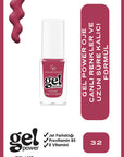 Golden Rose Gel Power Gel-Like Nail Color No:32 10.2ml