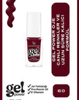 Golden Rose Gel Power Gel-Like Nail Color No:60 10.2ml