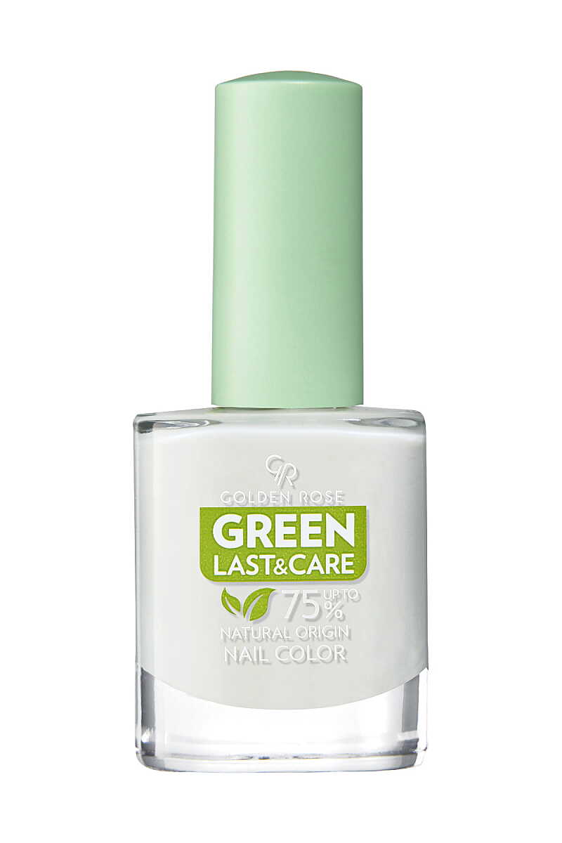 Golden Rose Green Last&Care Nail Color 102 - Vegan, Plant-Based Nail Polish