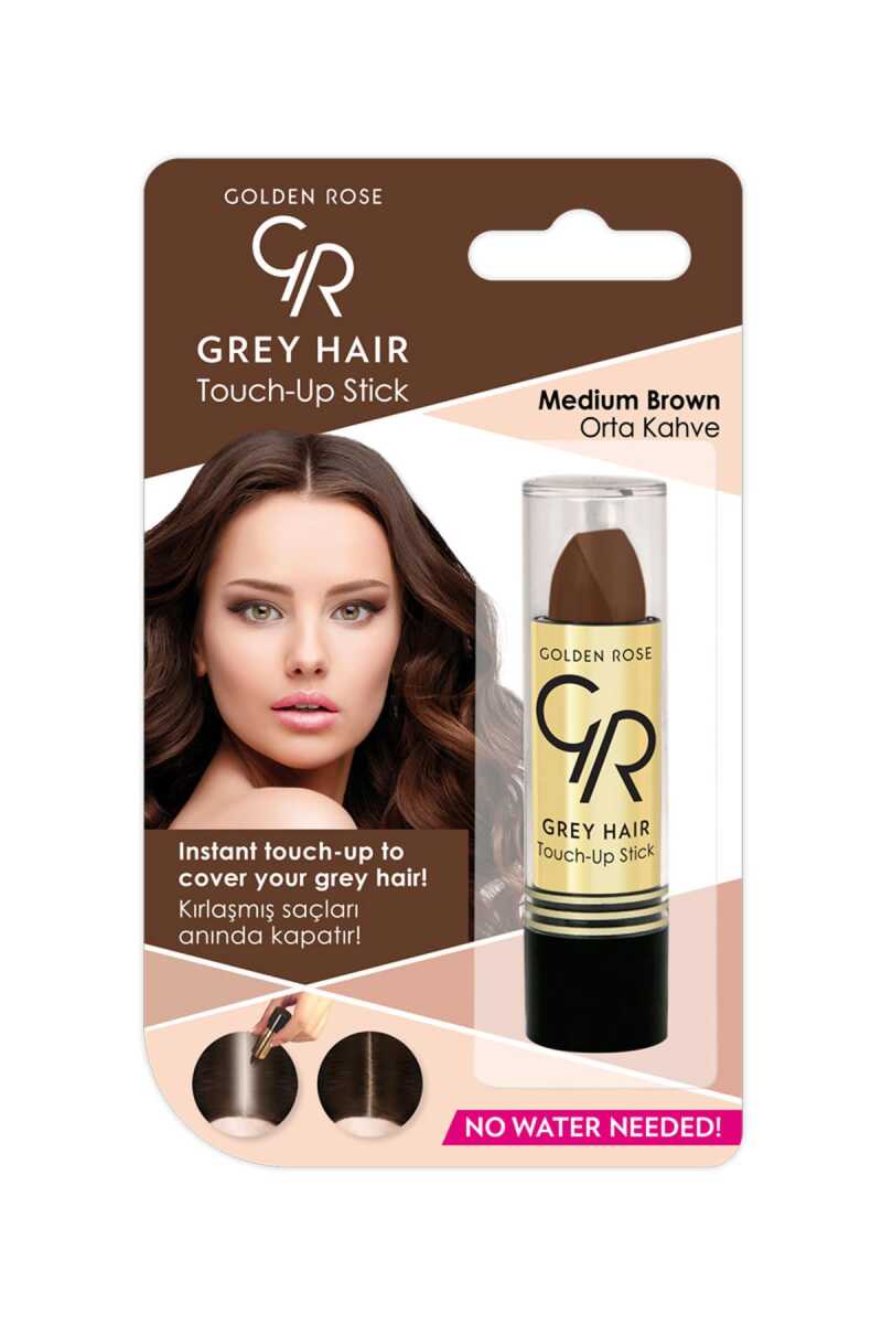 Golden Rose Grey Hair Touch-Up Stick Medium Brown 4.2g