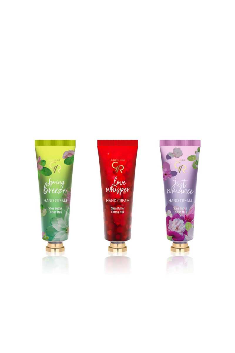 Golden Rose Love Whisper Hand Cream with Shea Butter & Vitamin E