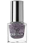 Golden Rose Ice Color Nail Lacquer 195 Glitter Mini Polish