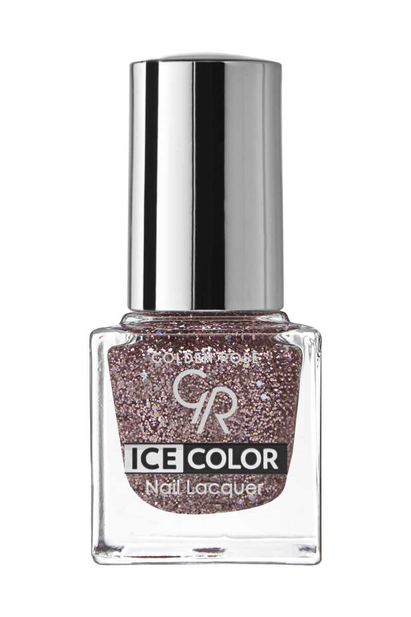 Golden Rose Ice Color Nail Lacquer Glitter 197 Mini Polish 6ml
