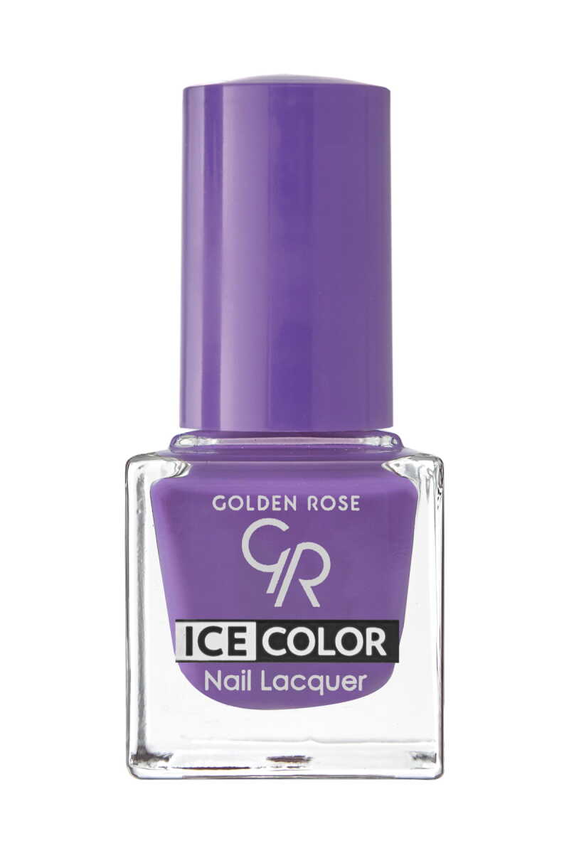 Golden Rose Ice Color Nail Lacquer 132 Glossy Mini Polish 6ml