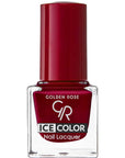 Golden Rose Ice Color Nail Lacquer - 142 Glossy Mini Polish 6ml