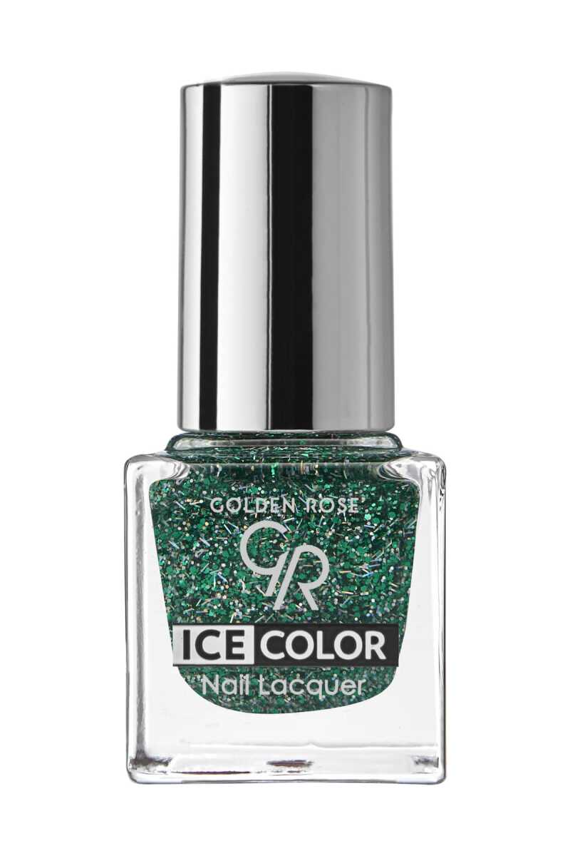 Golden Rose Ice Color Nail Lacquer 226 Glitter Mini Polish
