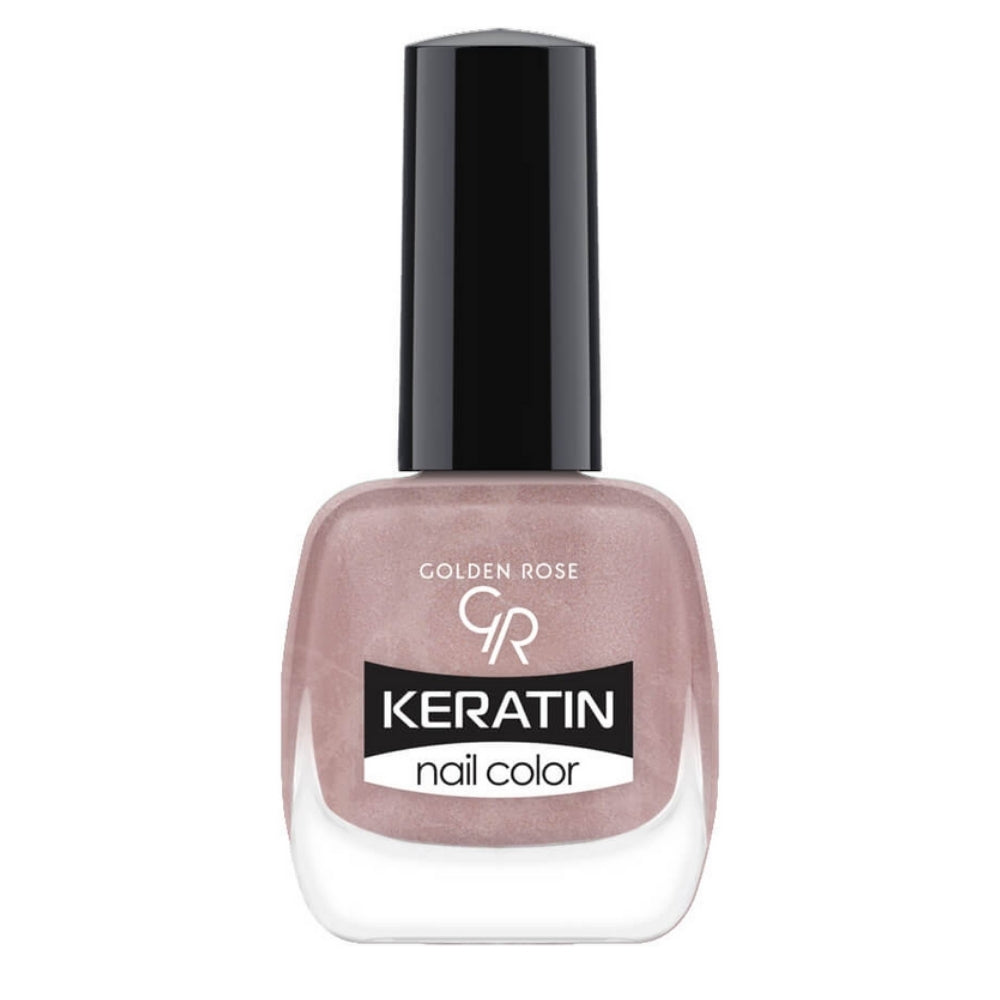 Golden Rose Keratin Nail Color Strengthening Polish 52
