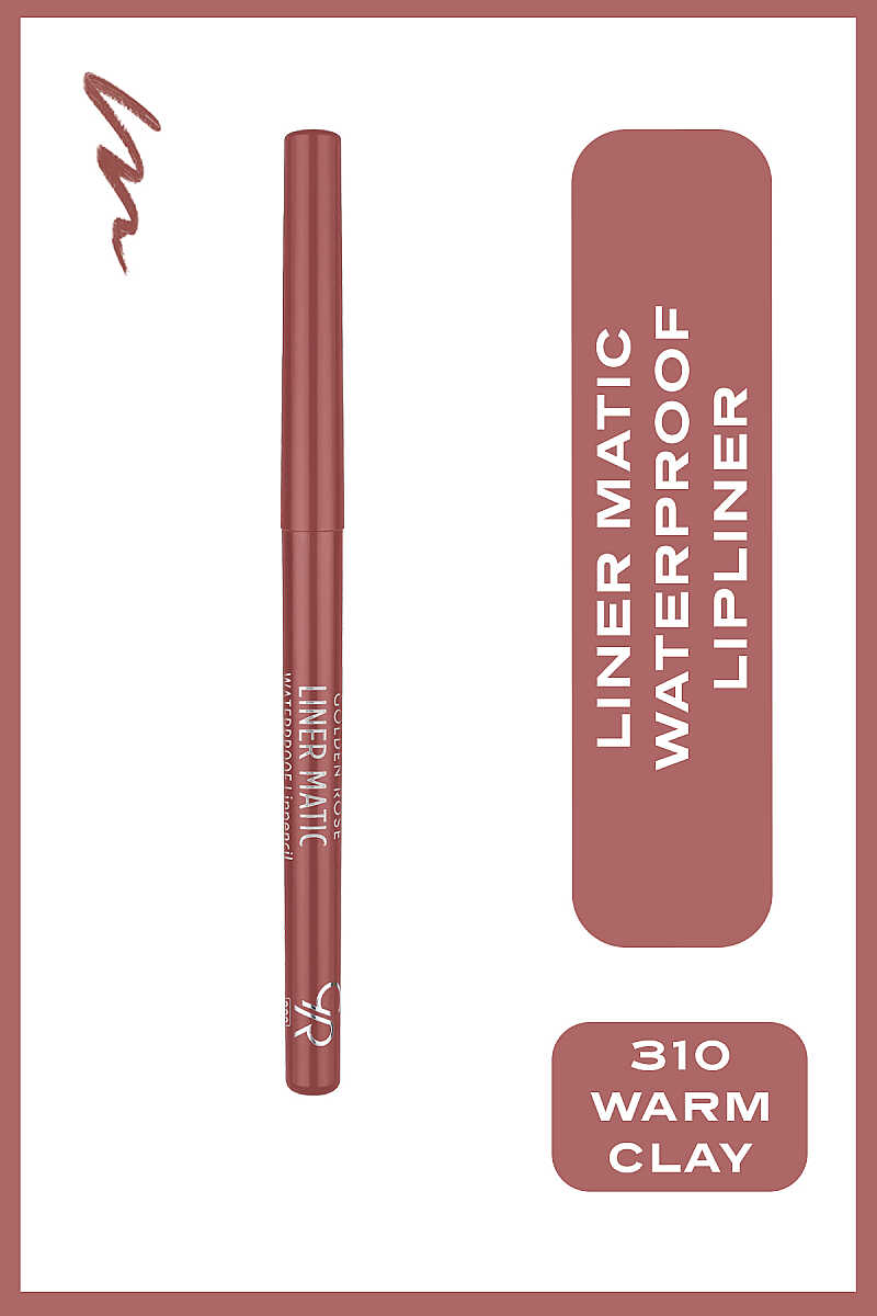 Golden Rose Liner Matic Waterproof Lip Liner 310 Warm Clay 0.28g