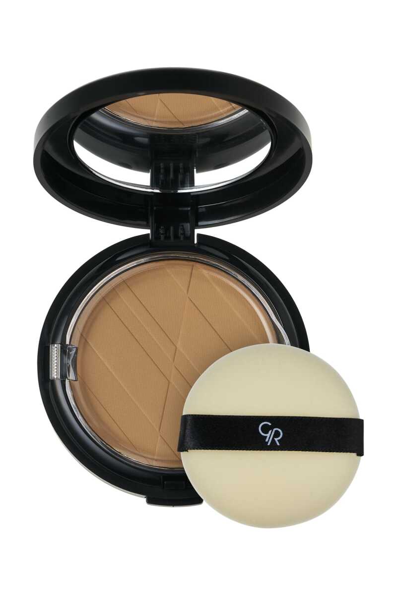 Golden Rose Longstay Matte Face Powder with SPF 15 - 10 Tan