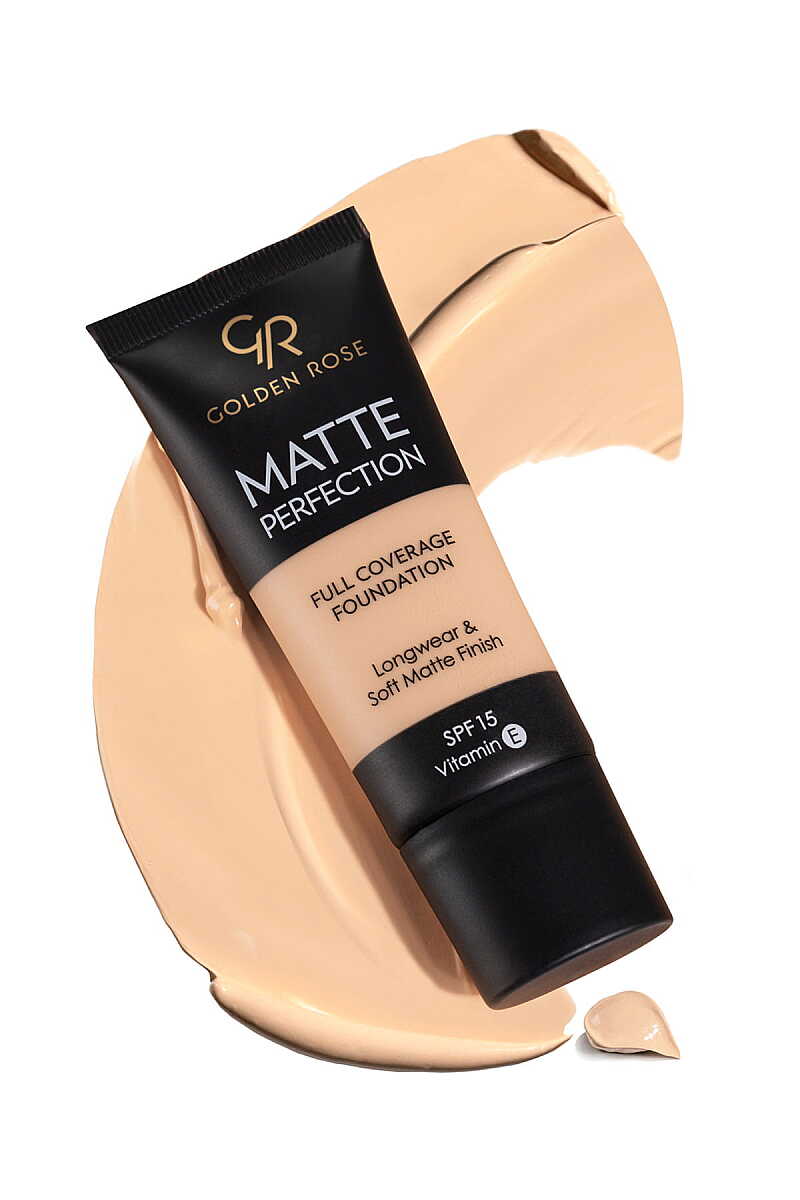 Golden Rose Matte Perfection Full Coverage Foundation - Warm 07