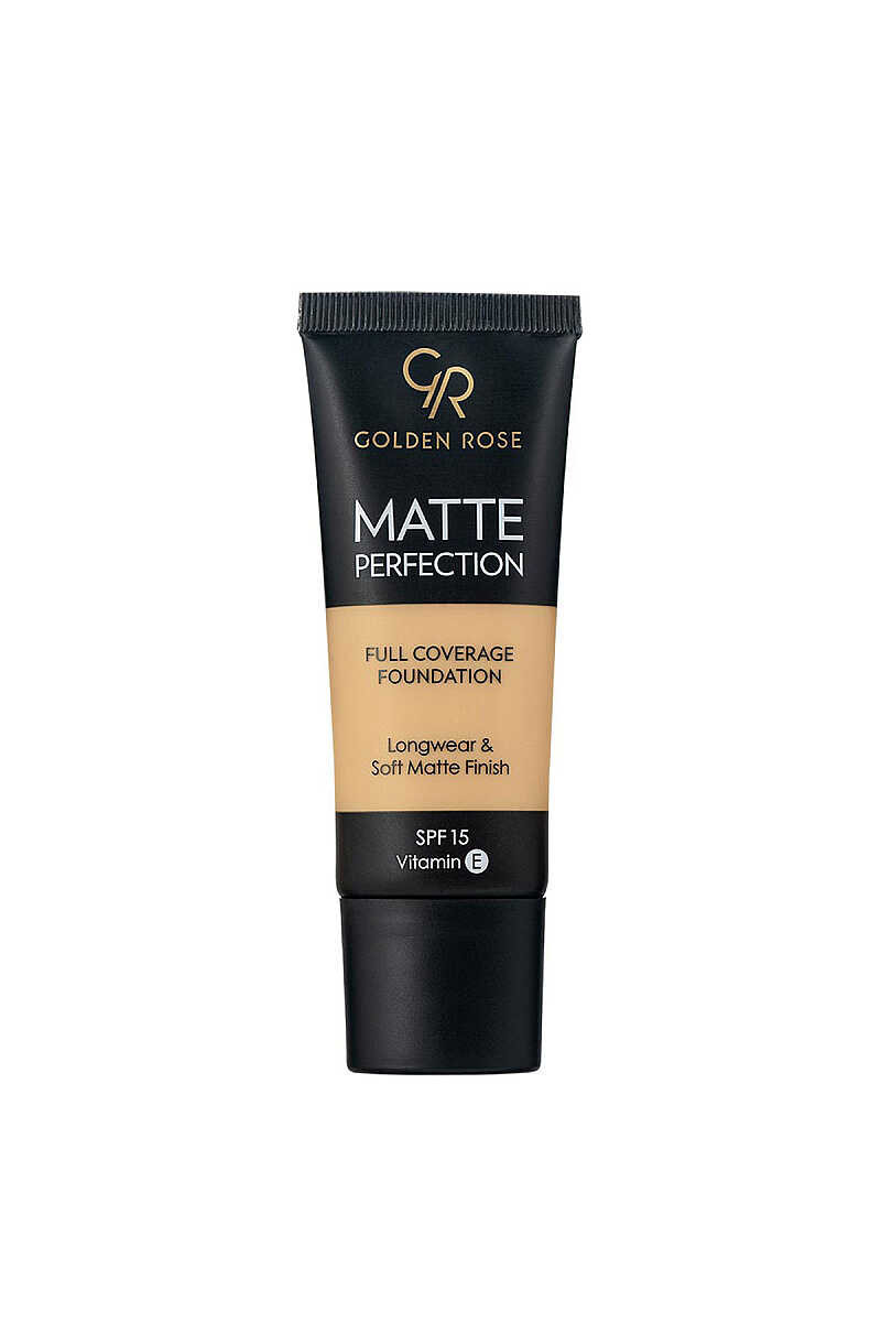 Golden Rose Matte Perfection Full Coverage Foundation - Warm 07