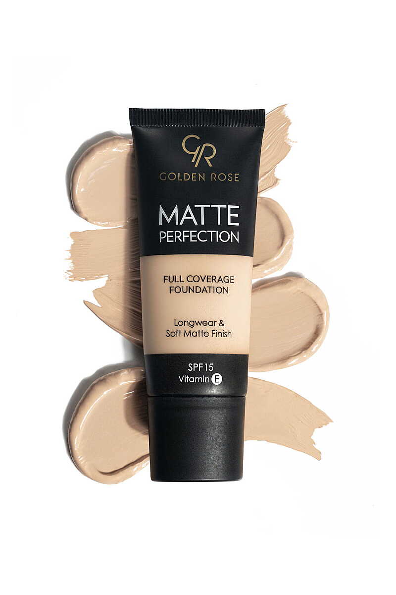 Golden Rose Matte Perfection Full Coverage Foundation - Warm 07