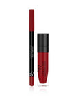 Golden Rose Matte Lipkit Scarlet Red