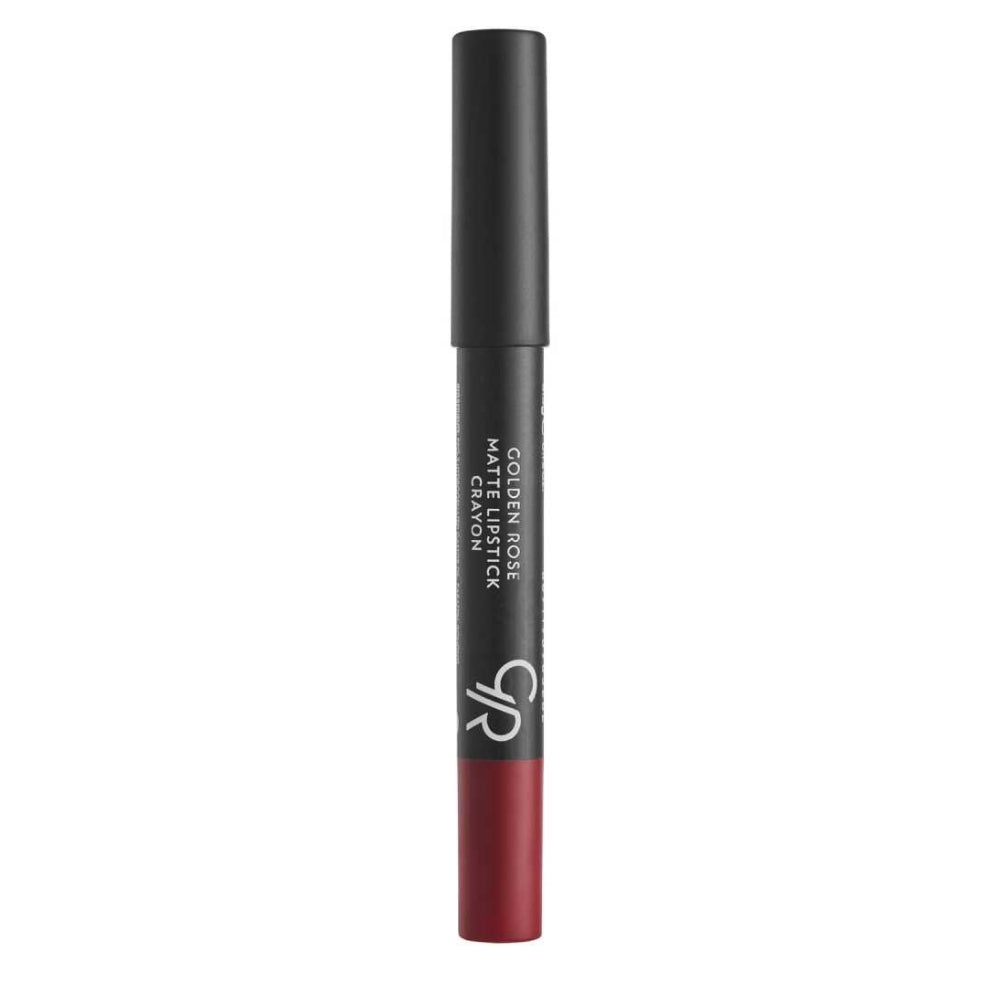 Golden Rose Matte Lipstick Crayon 06 Velvet Finish 3.5g
