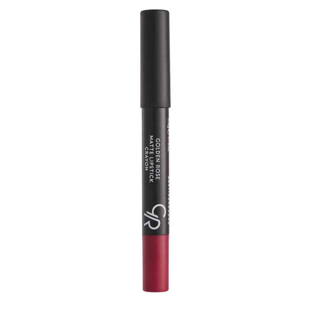 Golden Rose Matte Lipstick Crayon 07 - Long-Wear Lip Color
