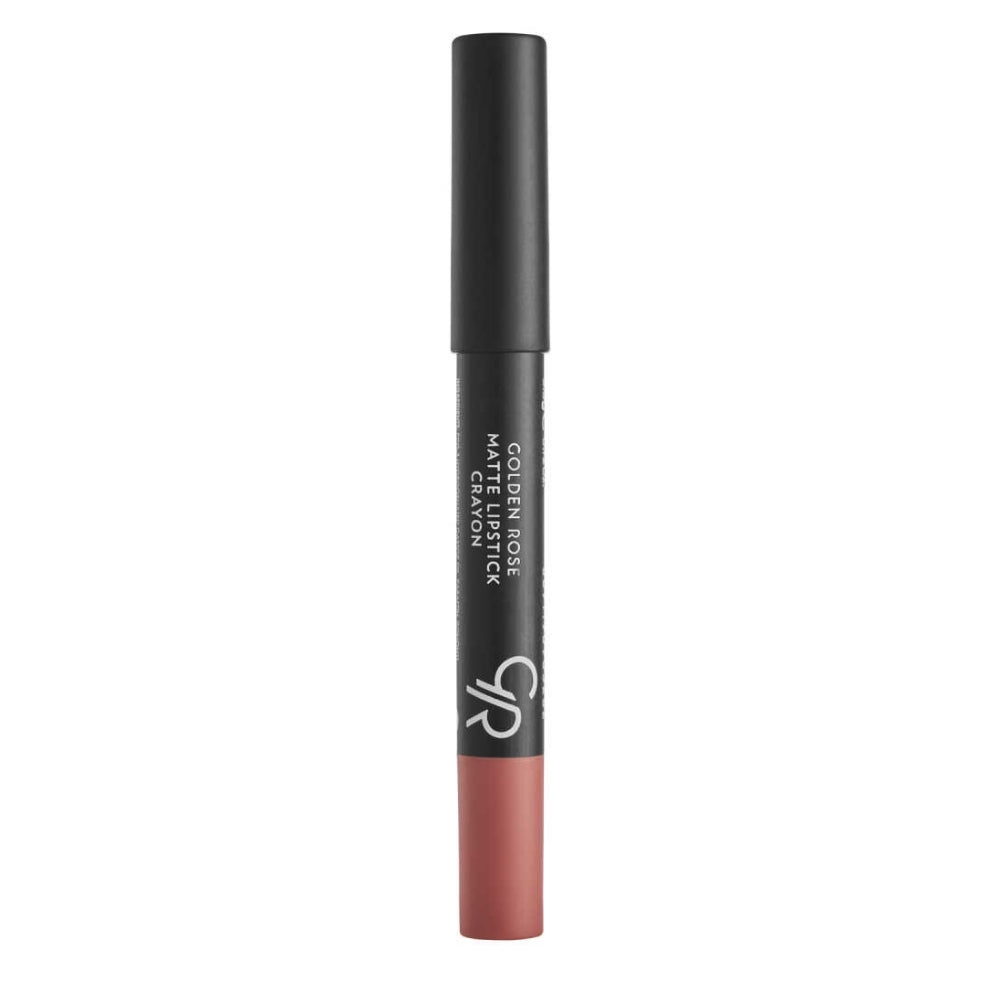 Golden Rose Matte Lipstick Crayon 15 Velvet Finish 3.5g