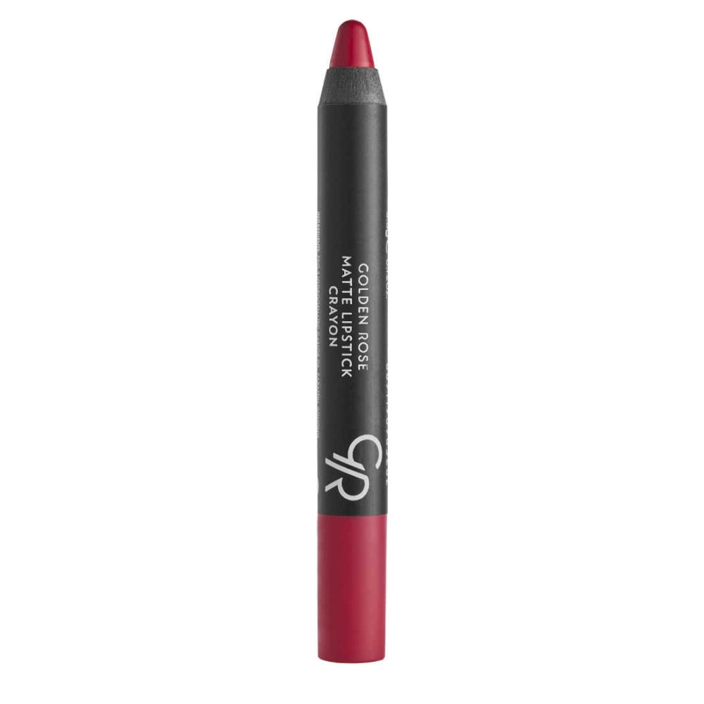 Golden Rose Matte Lipstick Crayon 16 Velvet Finish 3.5g