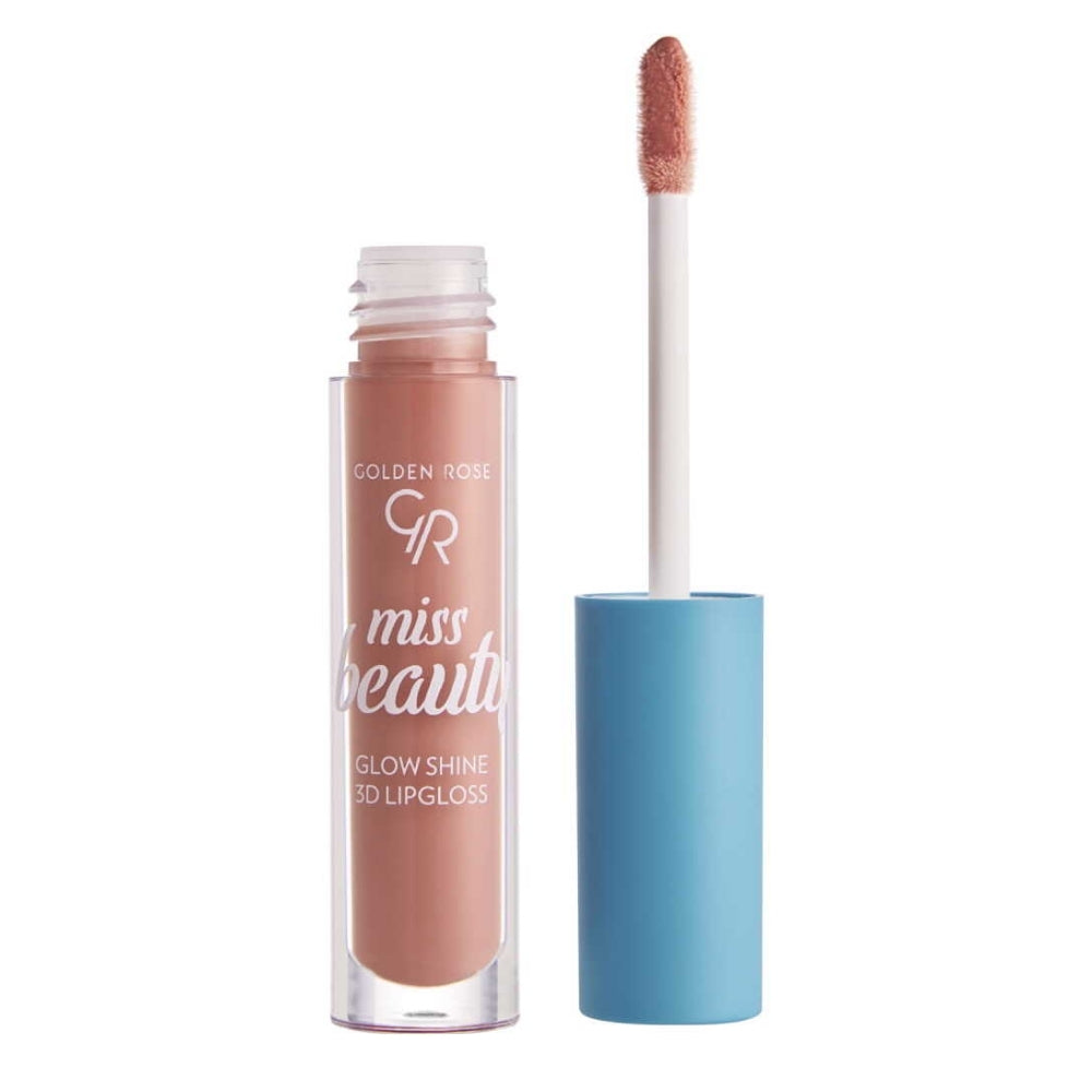 Golden Rose Miss Beauty Glow Shine 3D Lipgloss 03 Soft Peach