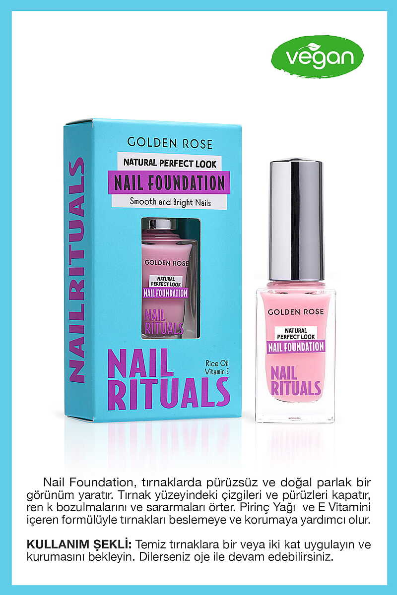 Golden Rose Nail Foundation Smoothing & Evening Base Coat 11ml