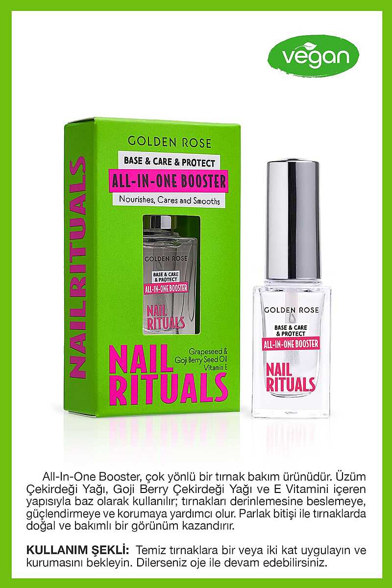 Golden Rose Nail Rituals All-in-Booster Nourishing Polish 11ml