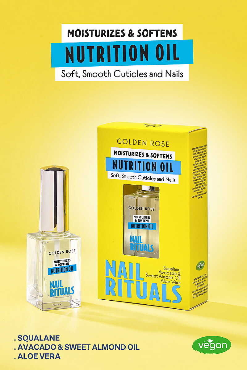 Golden Rose Nail Rituals Nutrition Oil for Cuticles 11ml