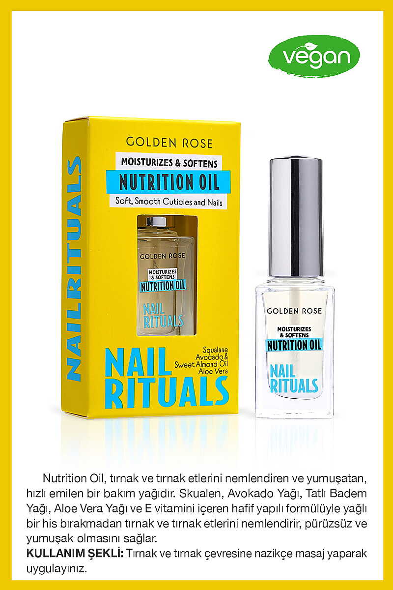 Golden Rose Nail Rituals Nutrition Oil for Cuticles 11ml