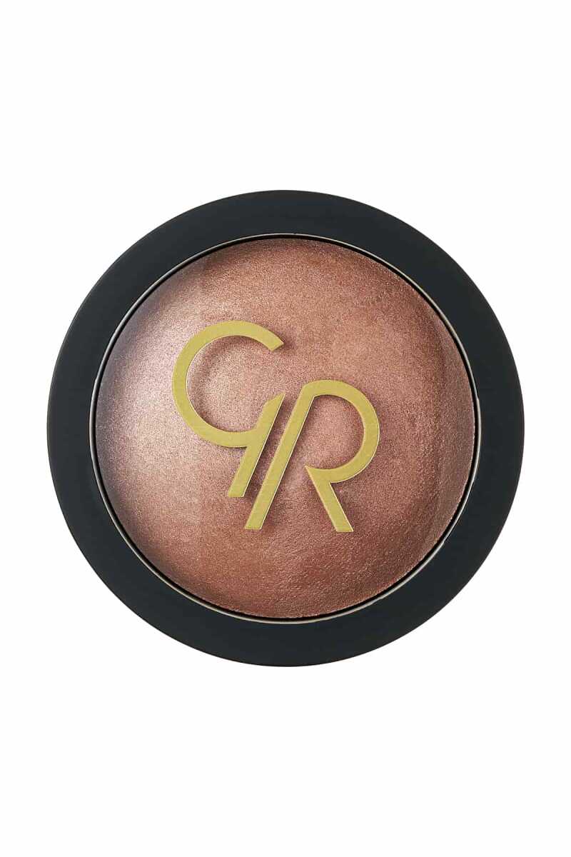 Golden Rose Baked Stardust Blush 107 Pearly Peach
